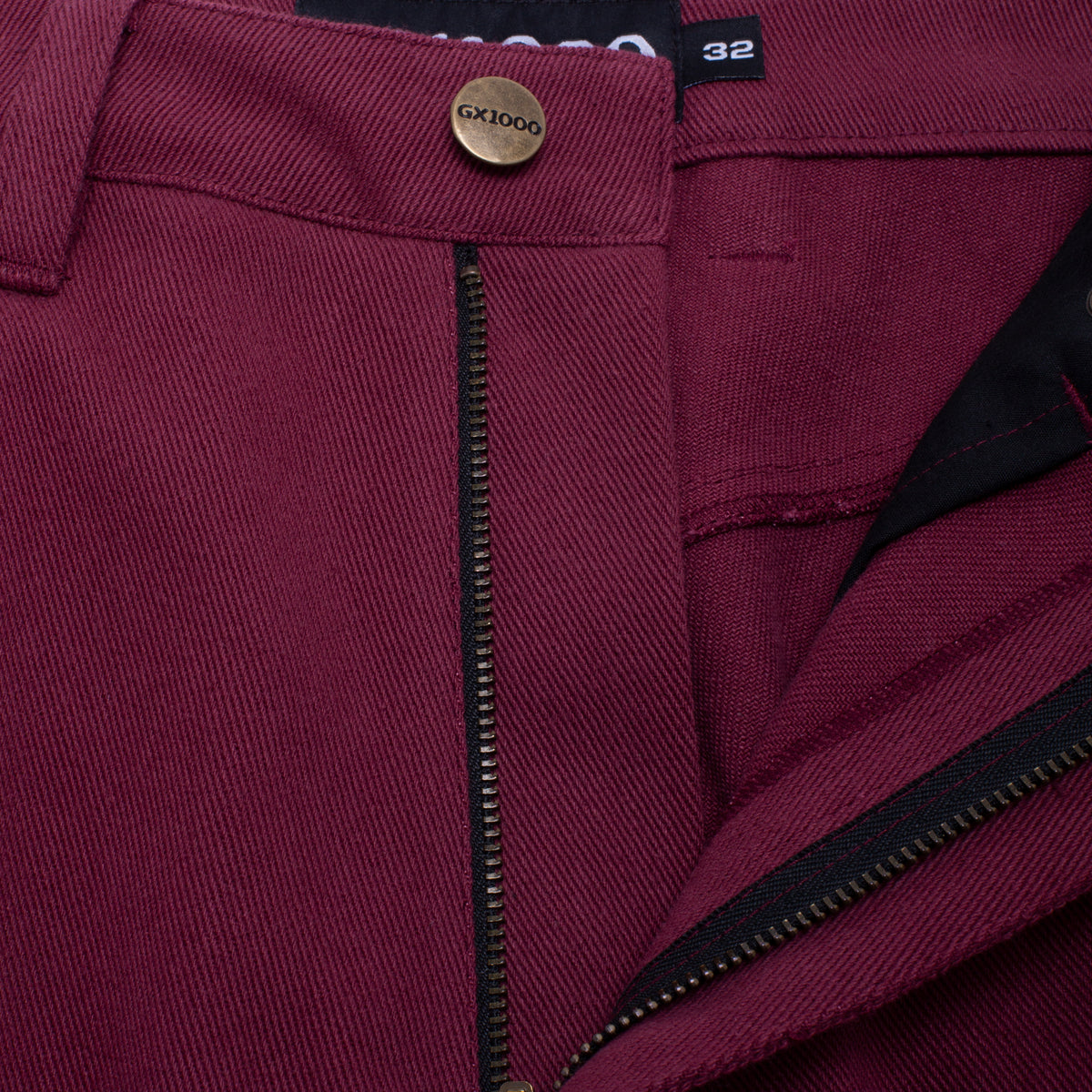 GX1000 Dimethyltryptamine Baggy Pants - Maroon