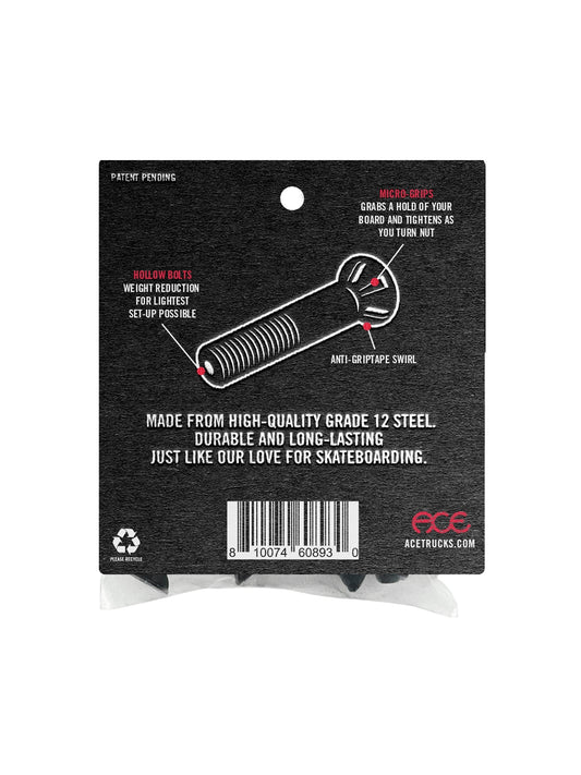 ACE AF1 Hollow Bolts Allen Hardware 7/8"