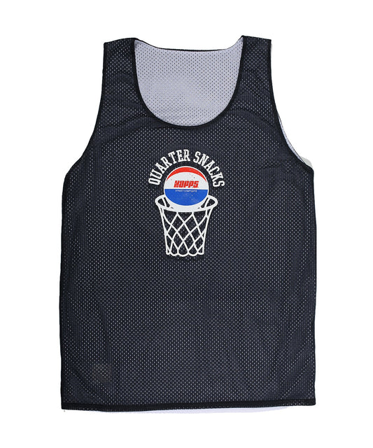 เสื้อเจอร์ซี่ตาข่ายใส่กลับด้าน HOPPS x Quartersnacks - สีกรมท่า/ขาว