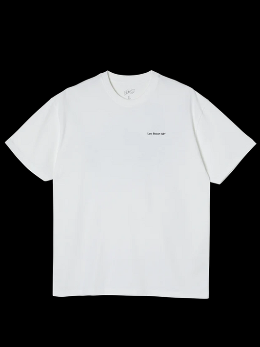 เสื้อยืด LAST RESORT AB - สีขาว/ดำ