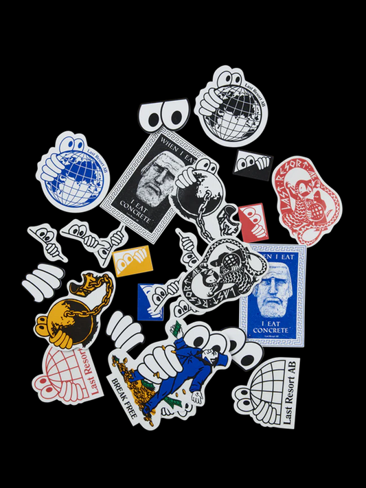 ชุดสติกเกอร์ LAST RESORT AB