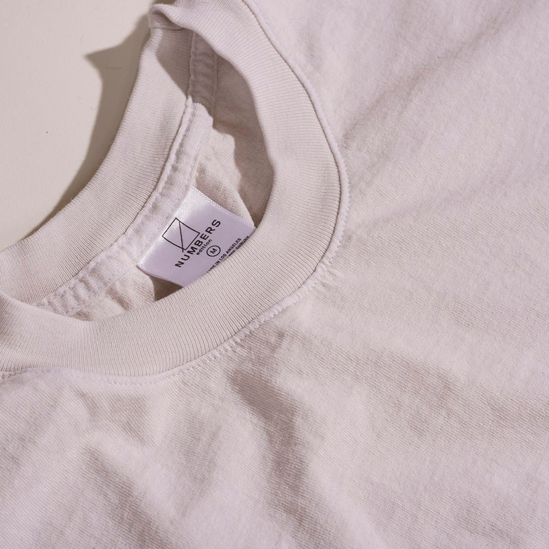 NUMBERS 12:45 Angel L/S Tee - Cement