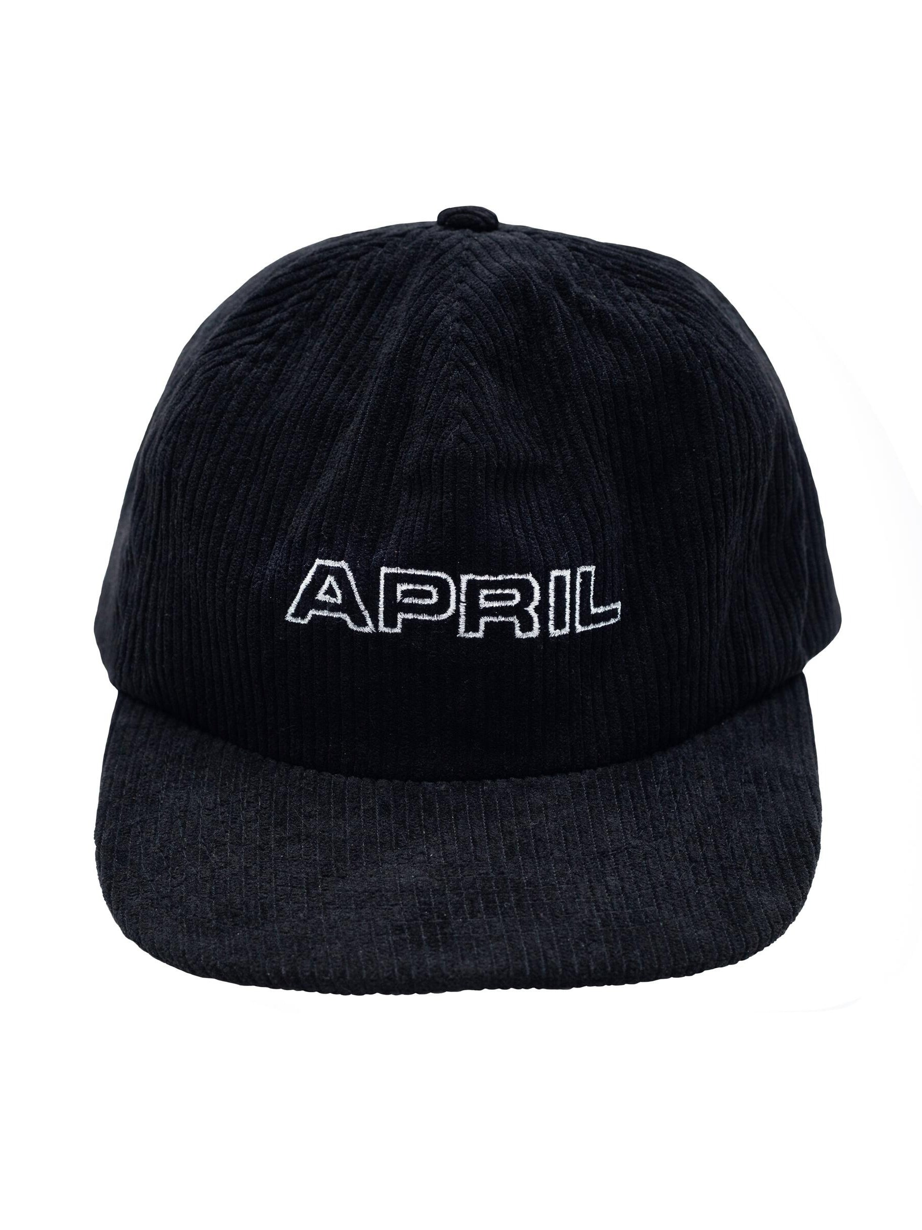 APRIL Logo Outline Chord Hat - Black – Sk8Station