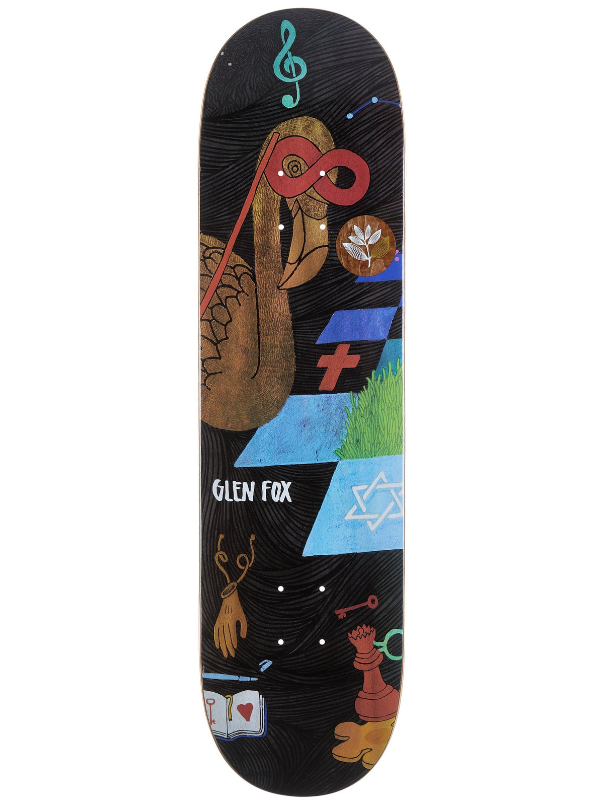 MAGENTA Glen Fox Zoo Deck 8.0" / 8.25"