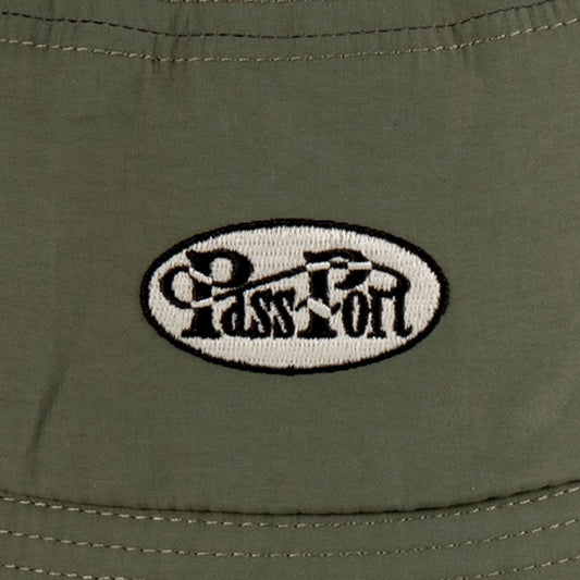 Passport Whip Logo Rpet Bucket Hat - Olive