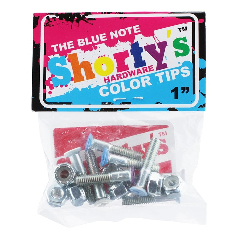 SHORTY'S Color Tips The Blue Note Hardware 1"