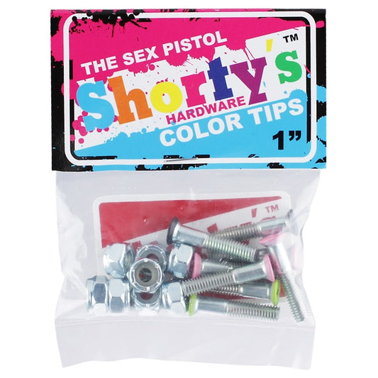 SHORTY'S Color Tips The SexPistol Hardware 1"