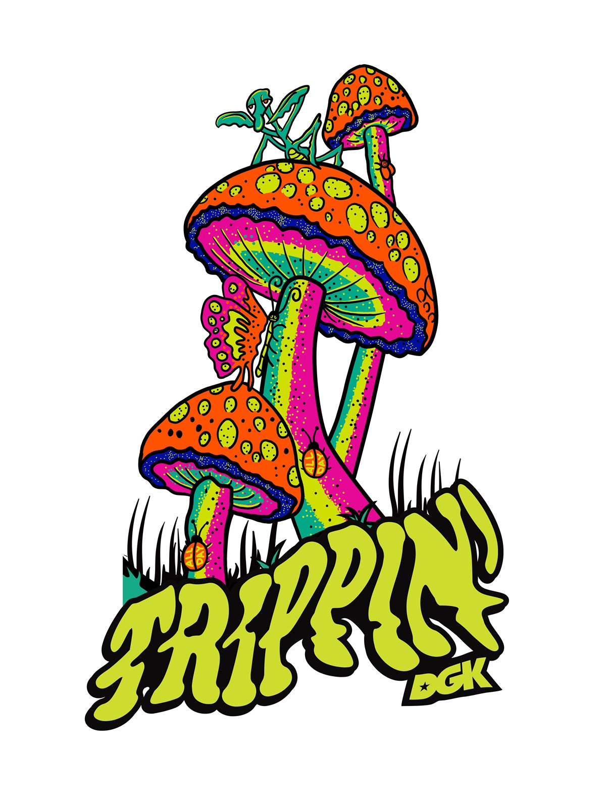 สติ๊กเกอร์ DGK Trippin'