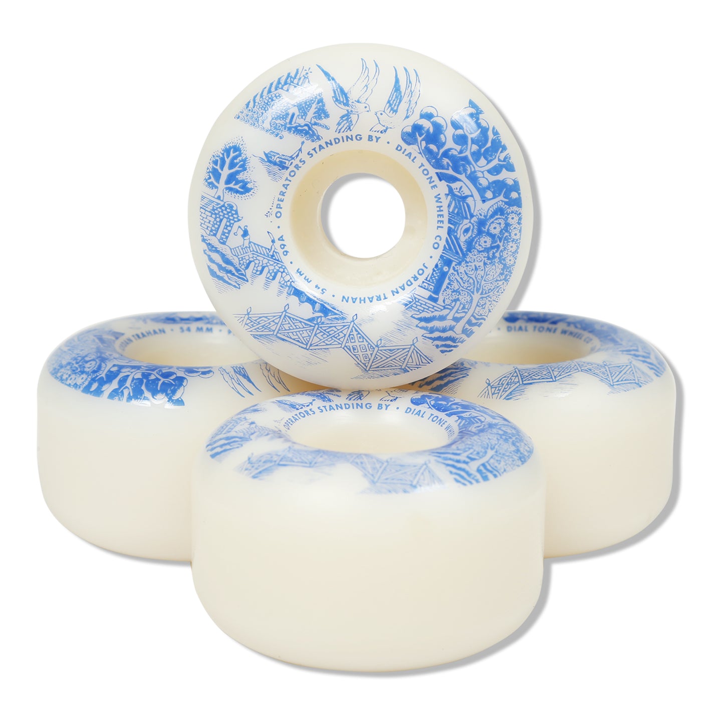 DIAL TONE Trahan Willows Round Cut Wheels 54mm/99a