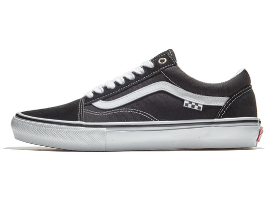 VANS Skate Old Skool Shoes - Black/White 7US & 8US