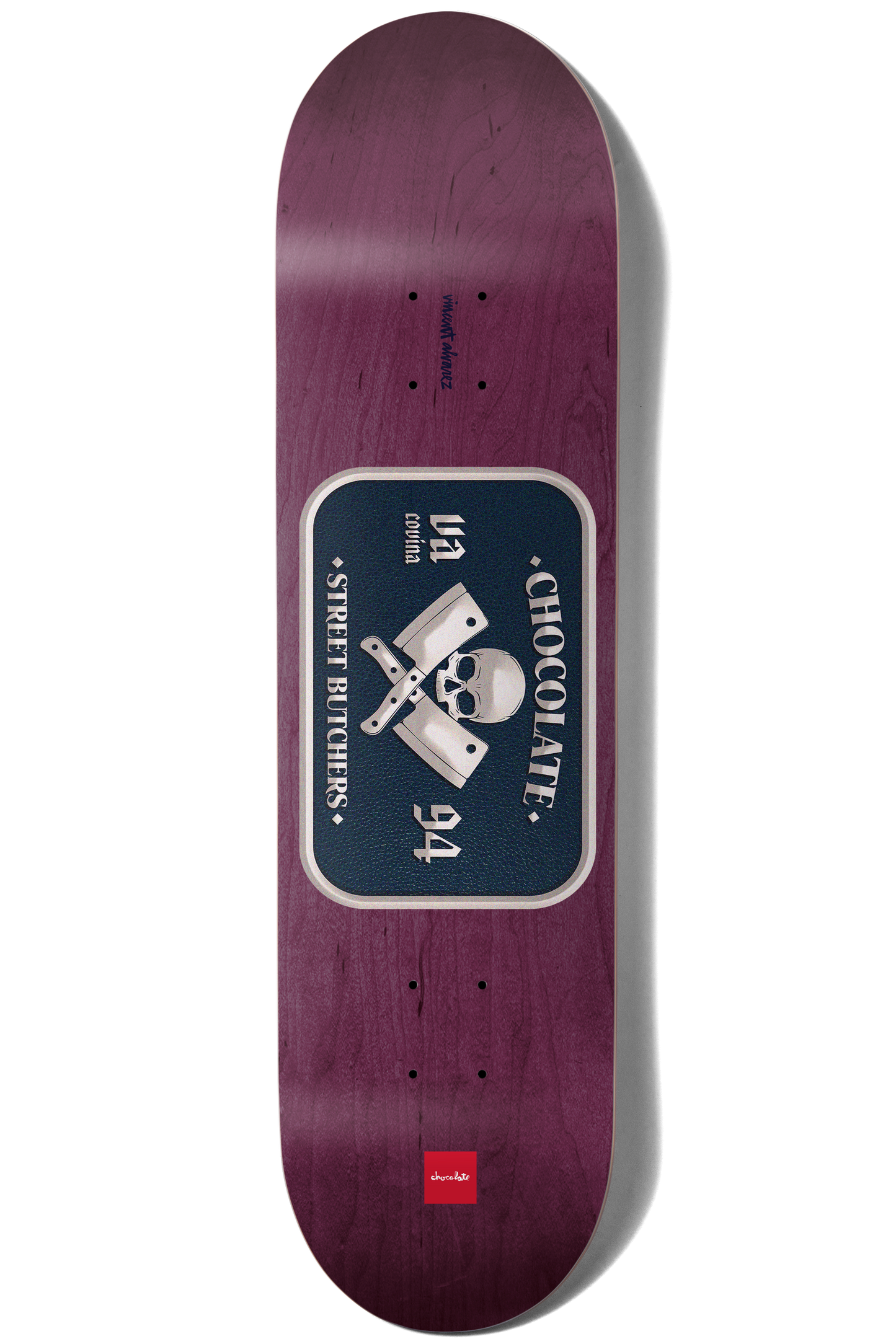 CHOCOLATE アルバレス カー クラブ デッキ 8.0"/8.25"