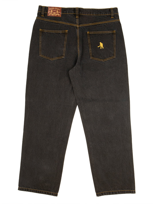 PASSPORT Workers Club Jean - Washed Black