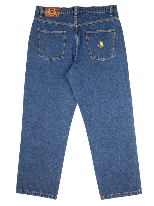 PASSPORT Workers Club Jean - Washed Dark Indigo