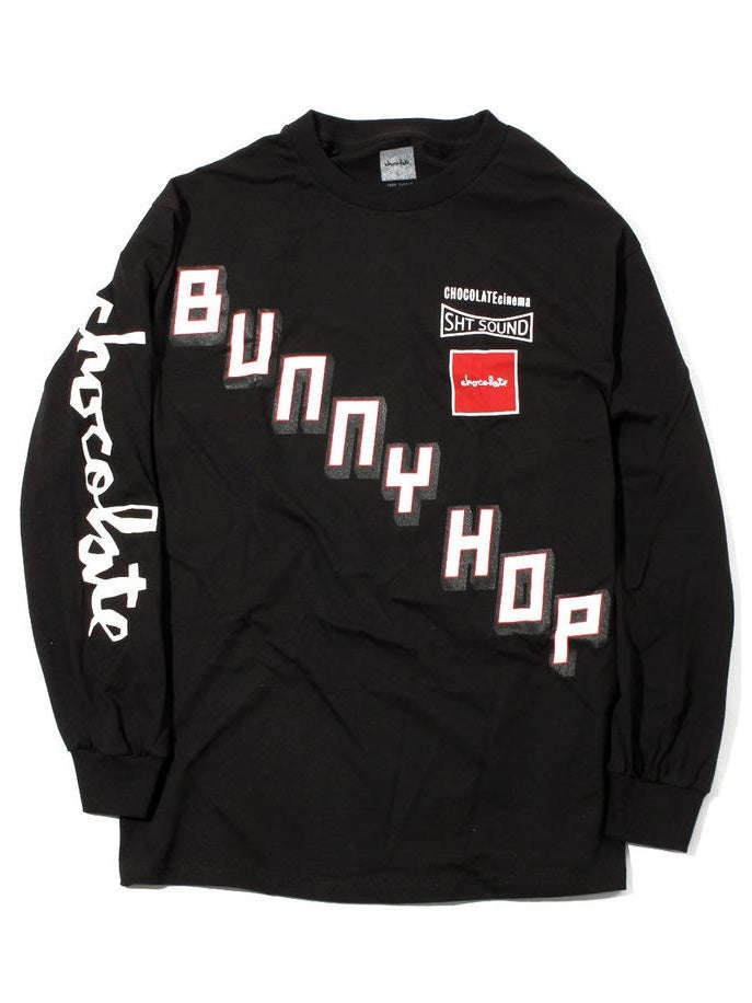 CHOCOLATE Bunny Hop L/S T シャツ - ブラック