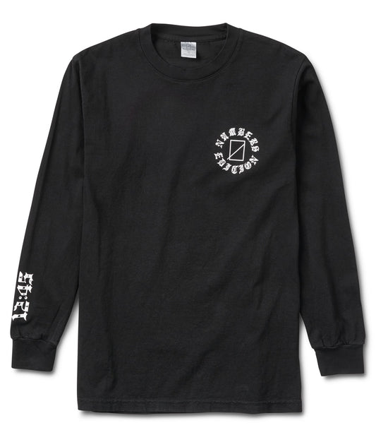 NUMBERS Ayala Sad Dawg L/S Tee - Black