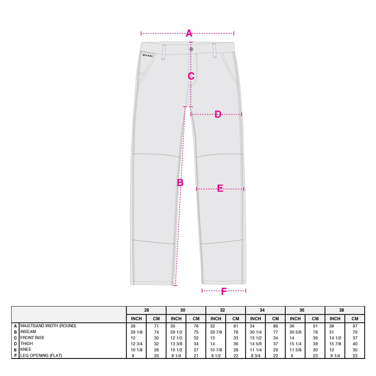 QUASI Utility Pants - White