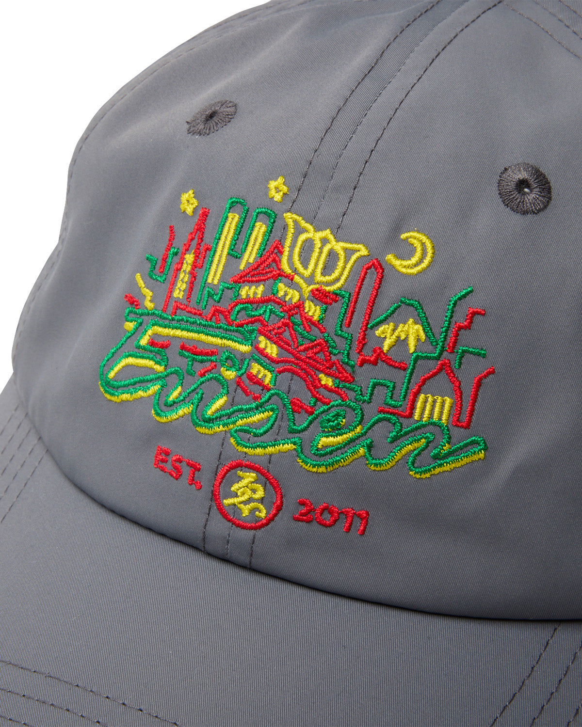 EVISEN Evi City 6 Panel Cap - Charcoal