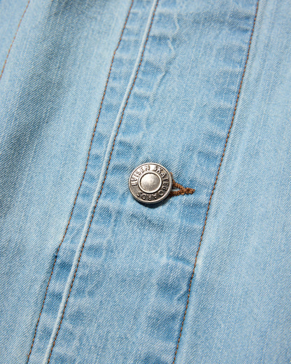 EVISEN 2nd Chambray Denim Shirt - Black