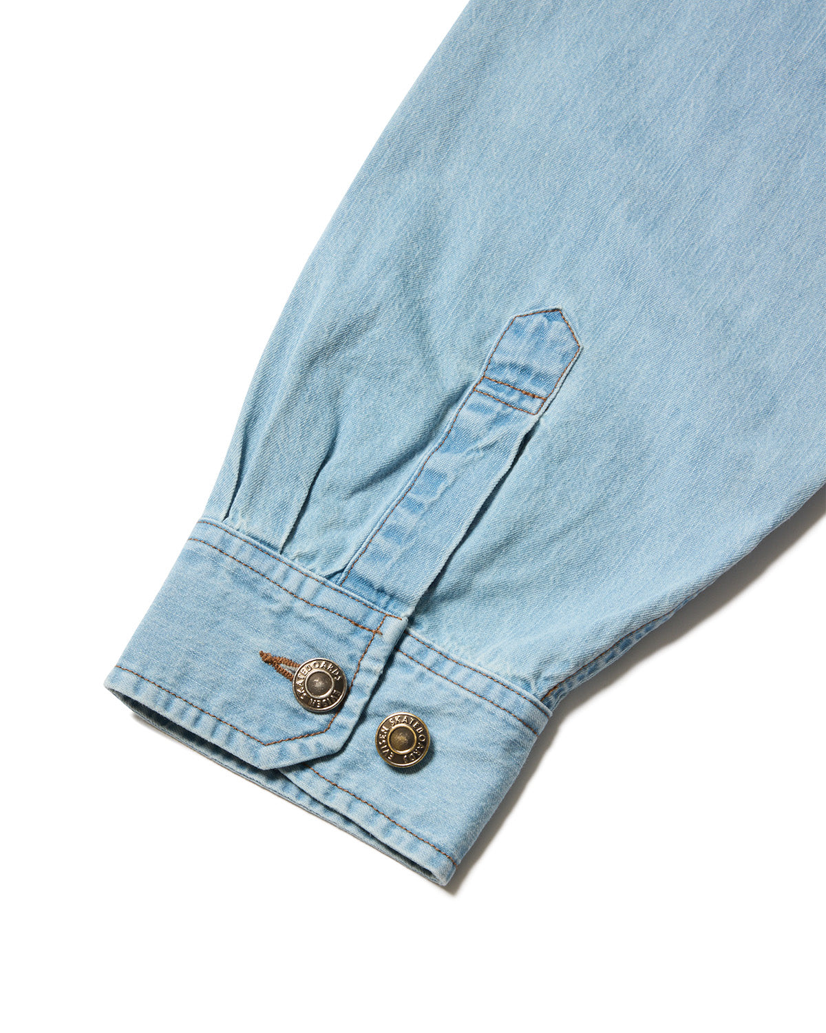 EVISEN 2nd Chambray Denim Shirt - Black