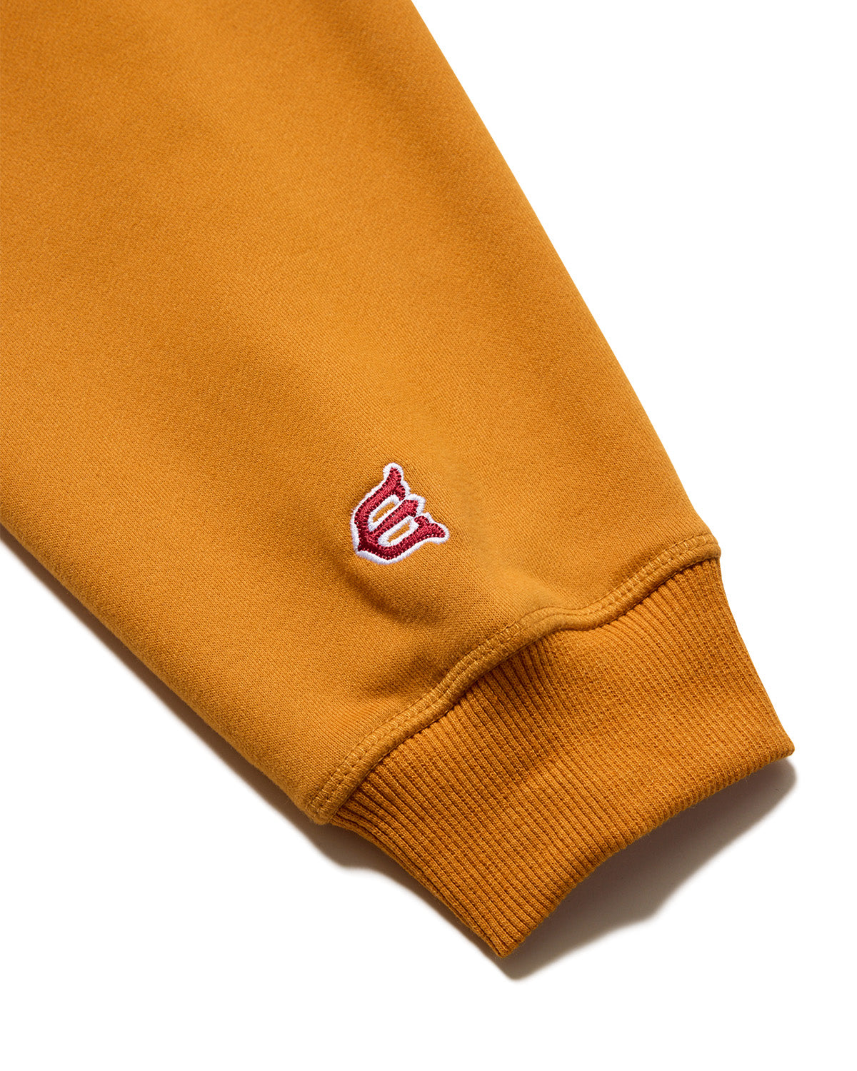 EVISEN Arch Logo Patch Hoodie - Mustard