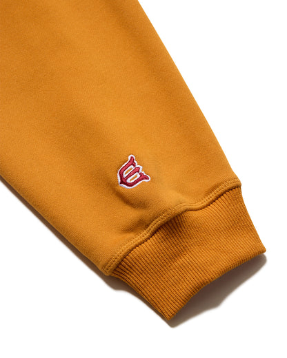 EVISEN Arch Logo Patch Hoodie - Mustard