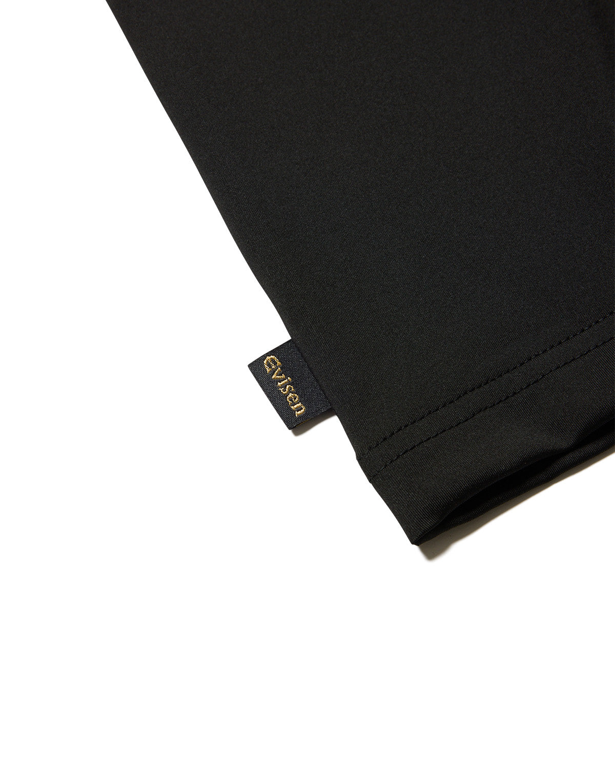 EVISEN Fire Rectangle Logo Pocket Tech Tee - Black