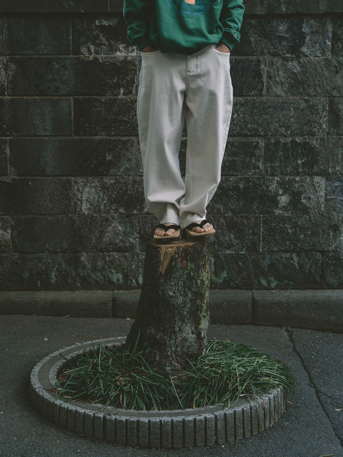 EVISEN One-Up Jeans - Off White