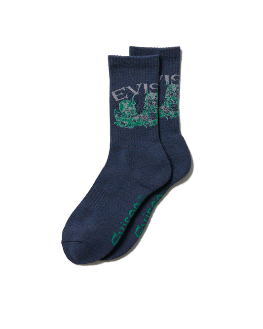 EVISEN Dragon Socks - Navy