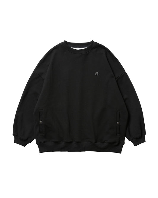EVISEN Julien Card Crewneck - Black