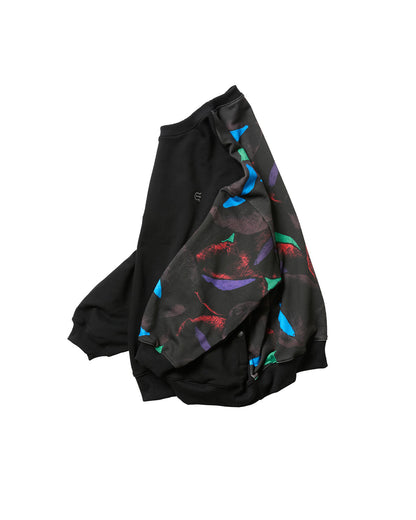 EVISEN Julien Card Crewneck - Black