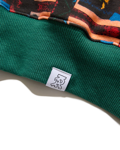 EVISEN Julien Card Crewneck - Green