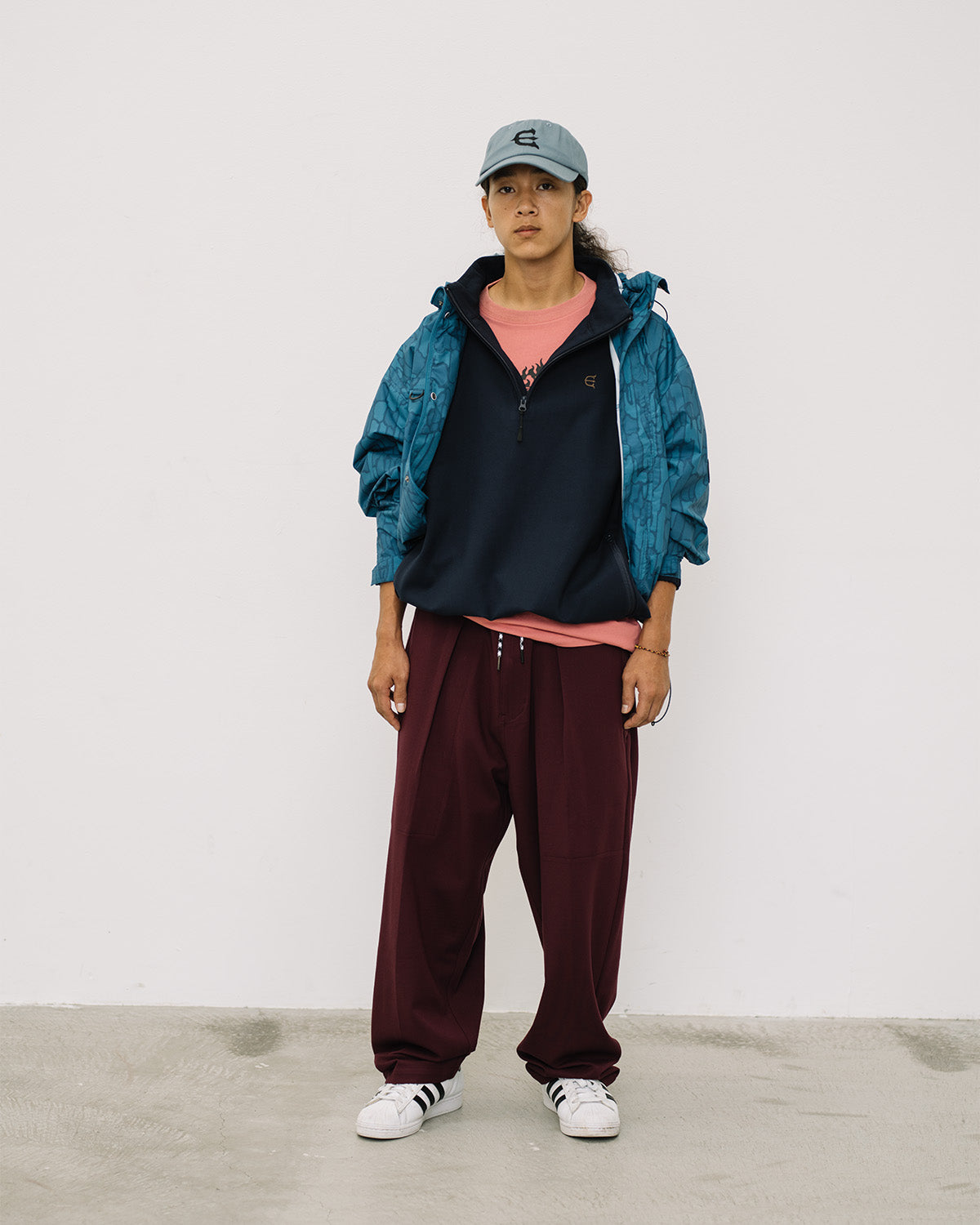 EVISEN Punch Half-Zip Sweat - Navy – Sk8Station
