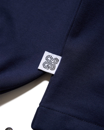 EVISEN Punch Half-Zip Sweat - Burgundy