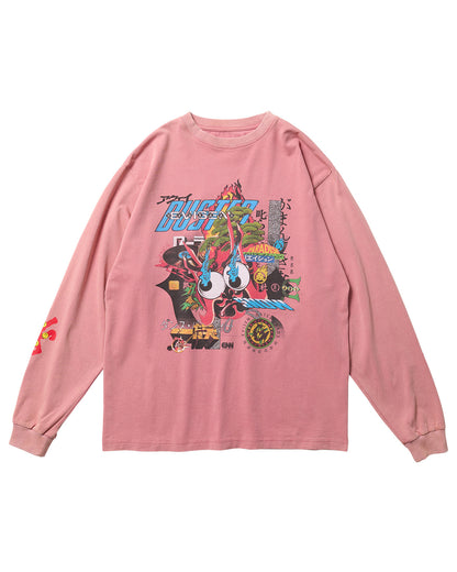 EVISEN Bastard L/S Tee - Pink