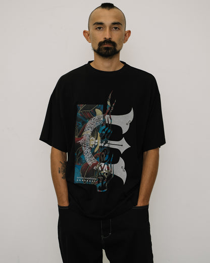 EVISEN Julien Logo Tech Tee - Black