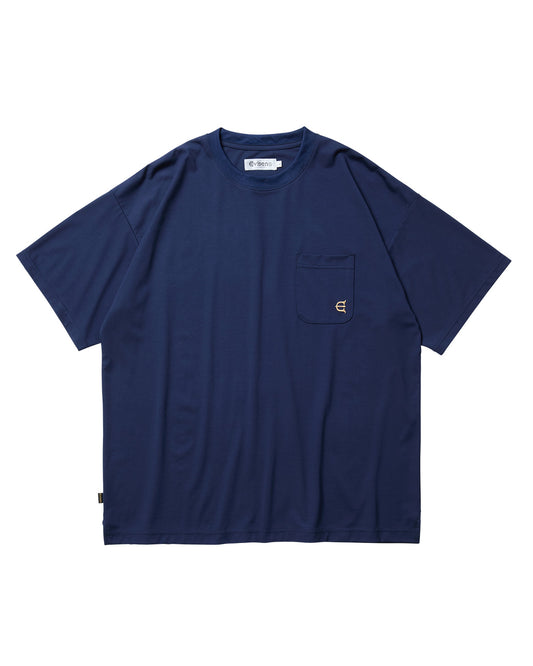 EVISEN Pocket Logo Tech Tee - Navy