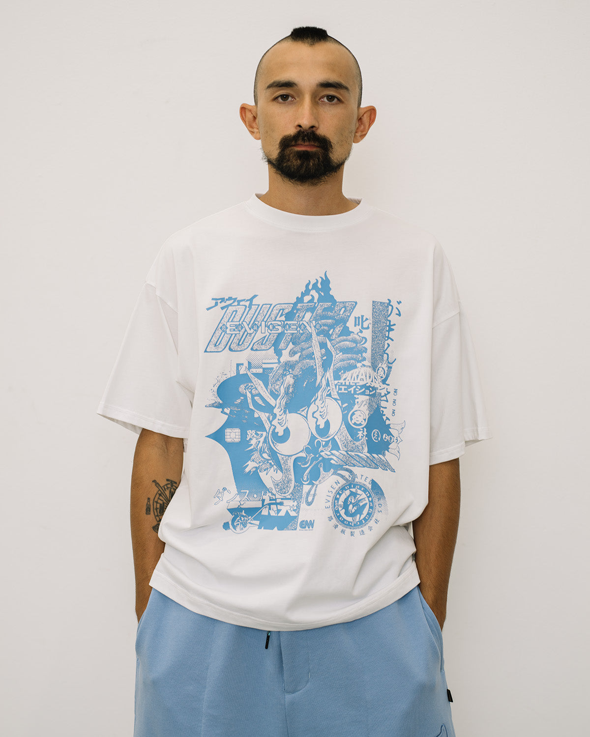 EVISEN Bastard Tee - White