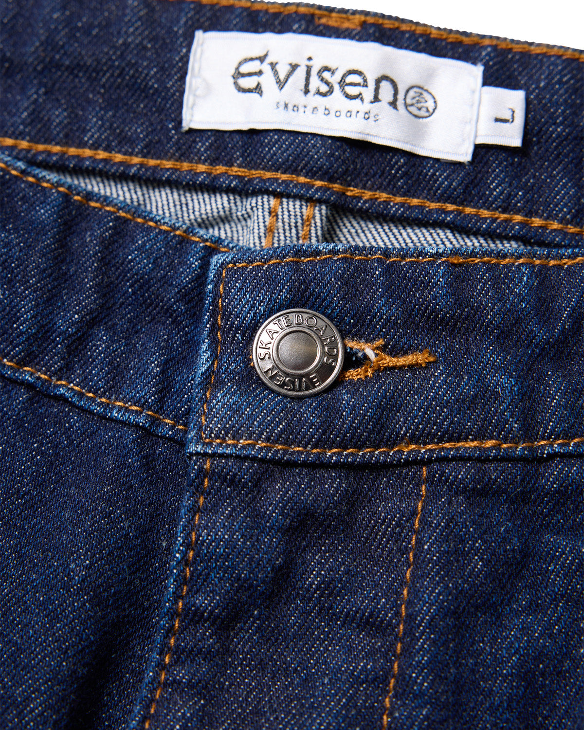 EVISEN Atari One Up Denim Pants - Indigo