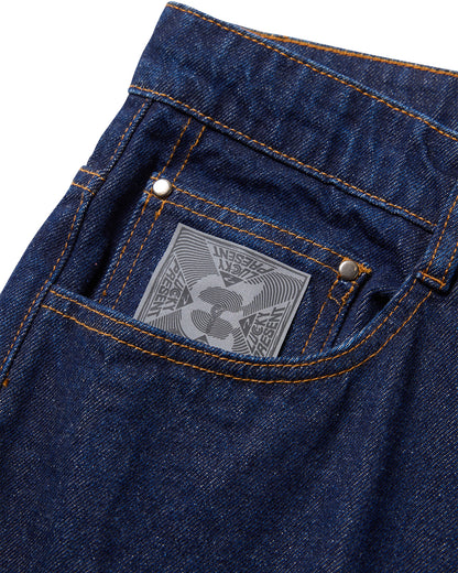 EVISEN Atari One Up Denim Pants - Indigo