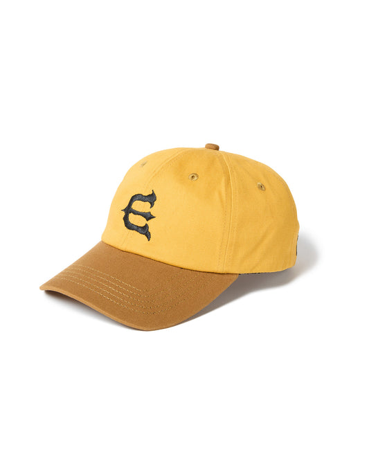 EVISEN One Up 6 Panel Cap - Mustard/Brown