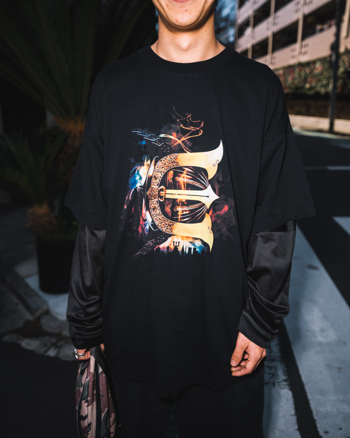 Evisen Classic E Logo Tee - Black
