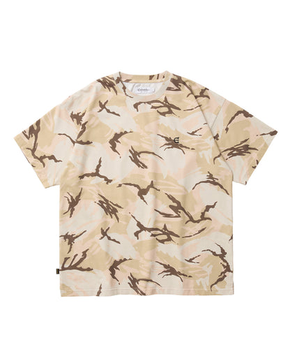 EVISEN E Logo Camo Tee - Sand Camo