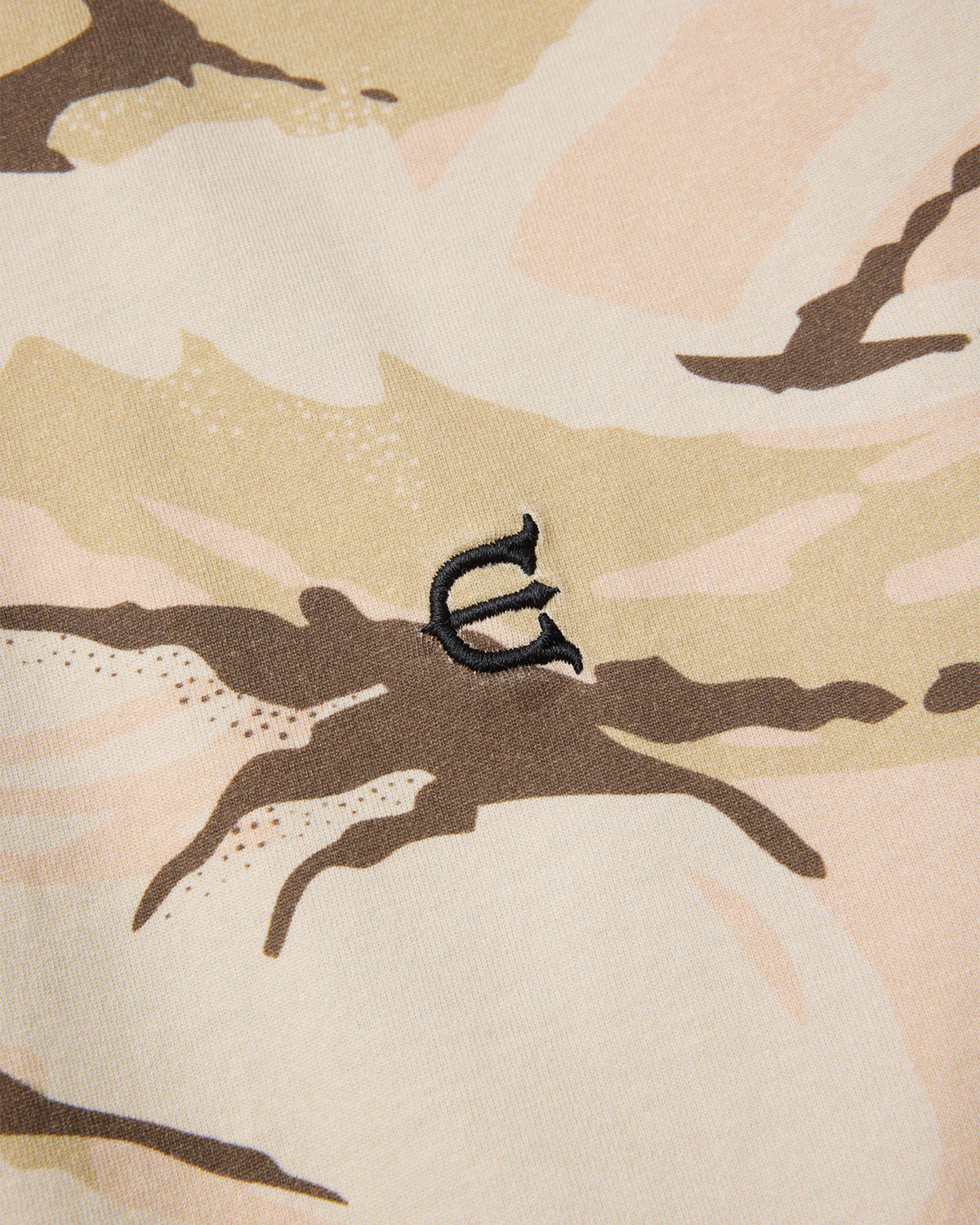 EVISEN E Logo Camo Tee - Sand Camo