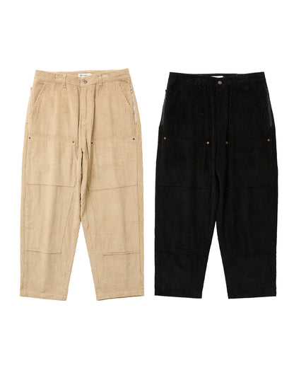 EVISEN Bohemian Corduroy Work Pants - Khaki