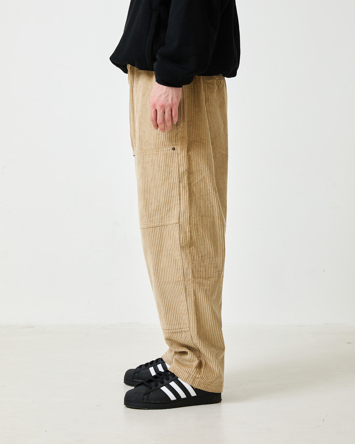EVISEN Bohemian Corduroy Work Pants - Khaki