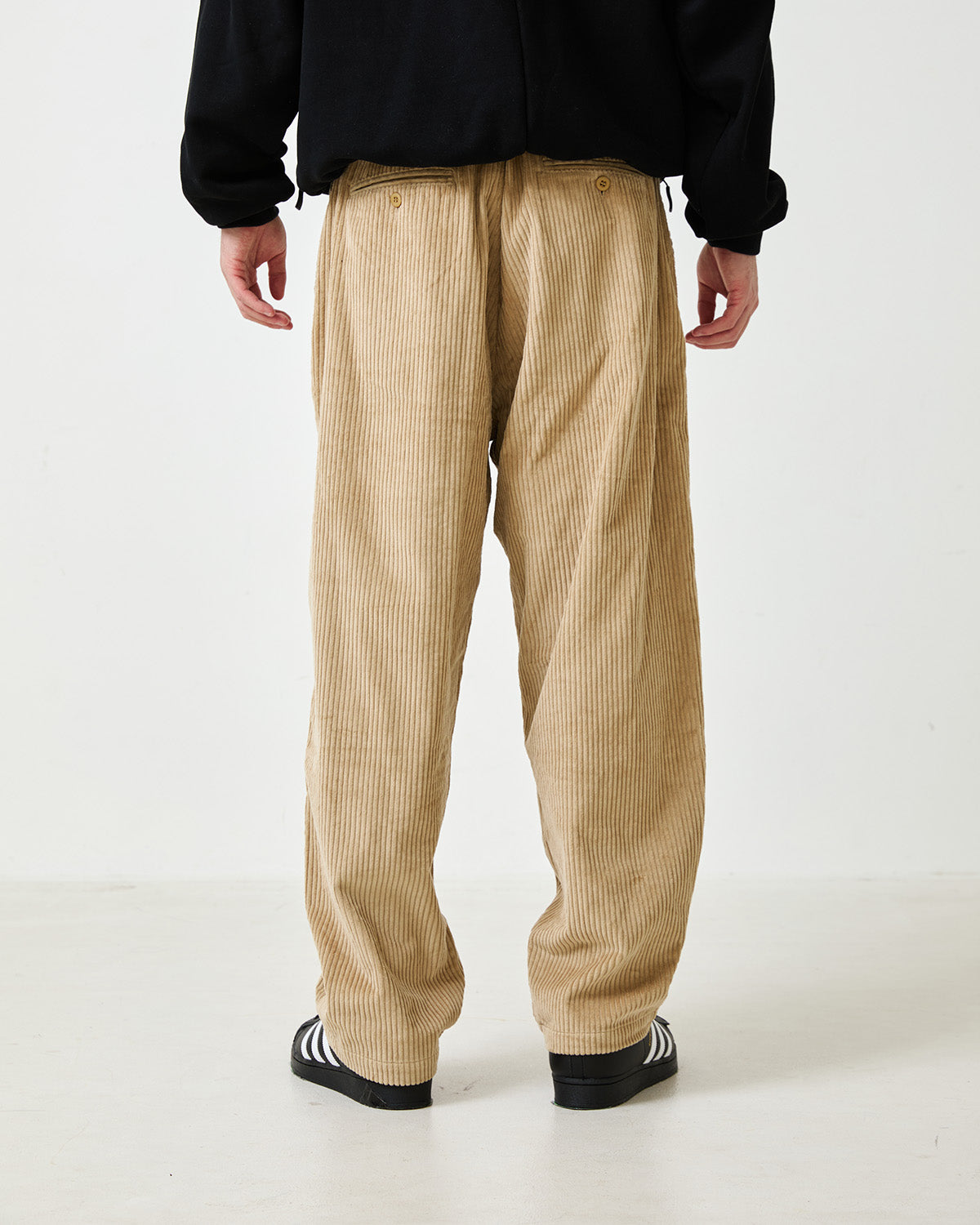 EVISEN Bohemian Corduroy Work Pants - Khaki