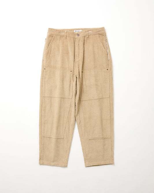 EVISEN Bohemian Corduroy Work Pants - Khaki