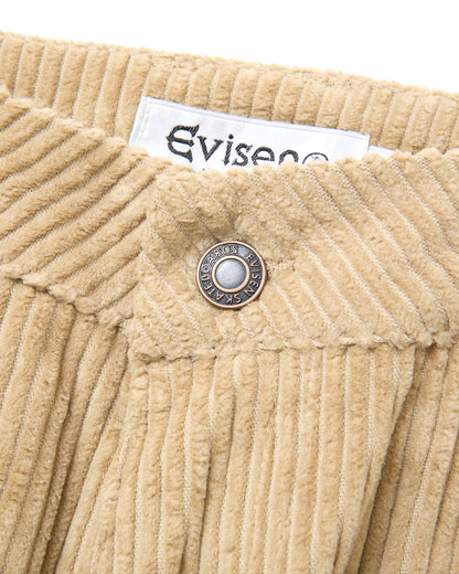 EVISEN Bohemian Corduroy Work Pants - Khaki