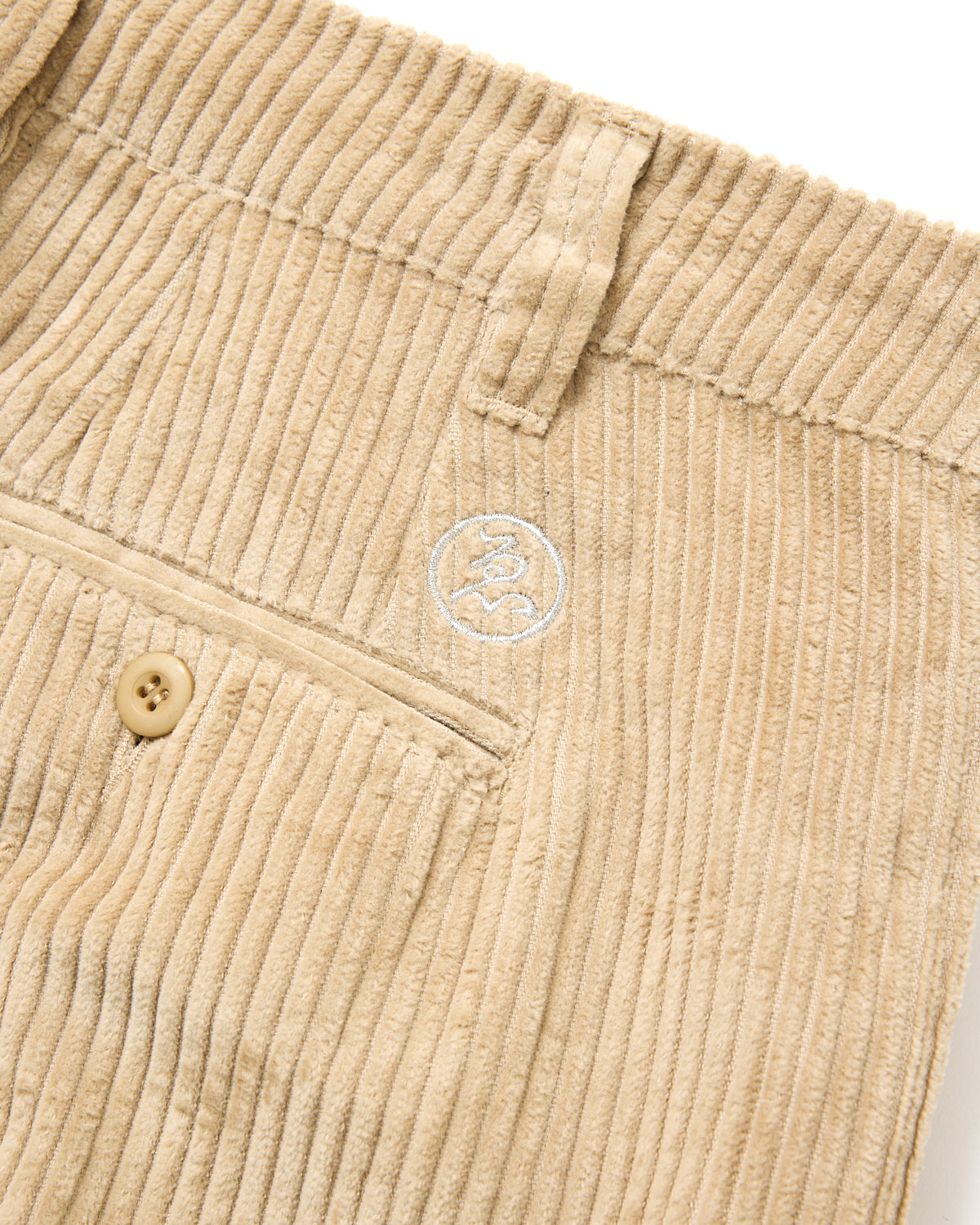 EVISEN Bohemian Corduroy Work Pants - Khaki