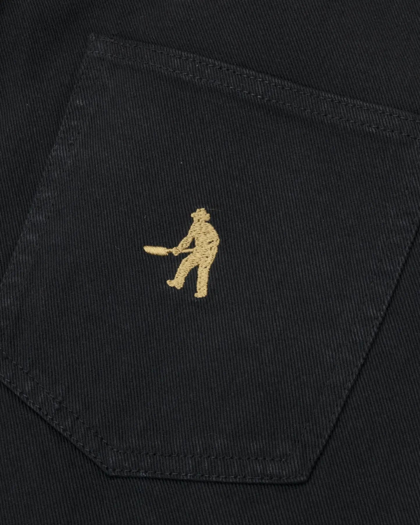 Passport Workers Club Jean - Quandong Washed Black